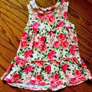 Toddler spring/summer dress with flowers